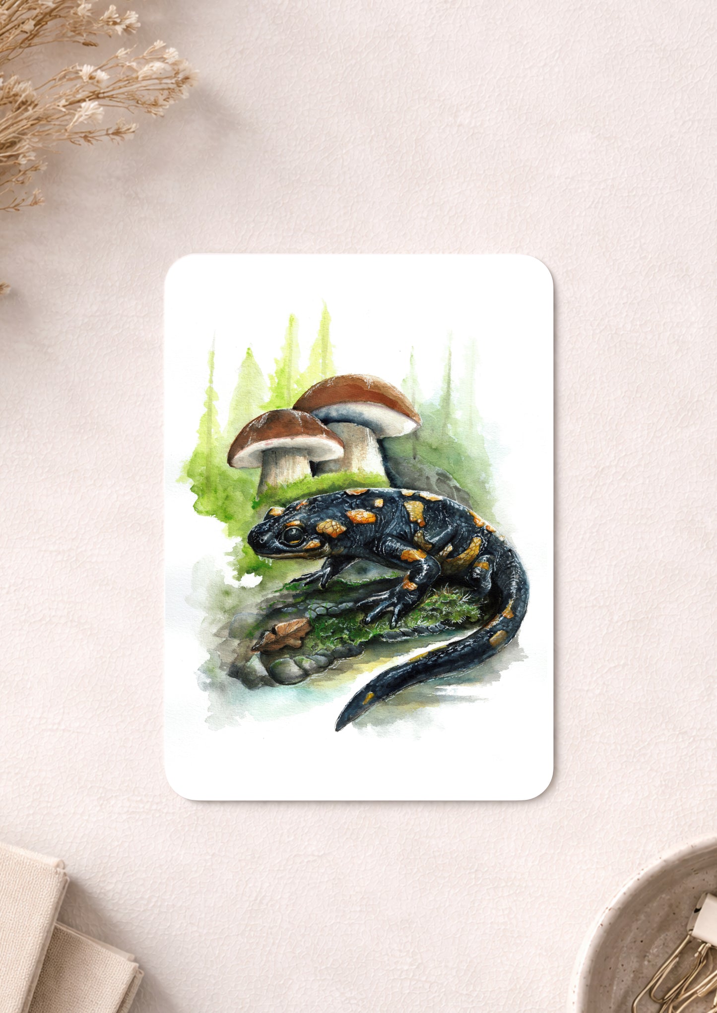 Feuersalamander - Fine Art Print