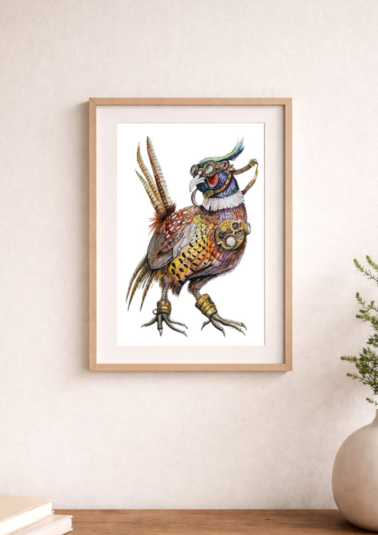 Pheasant (Survaillance Unit 01) - Fine Art Print