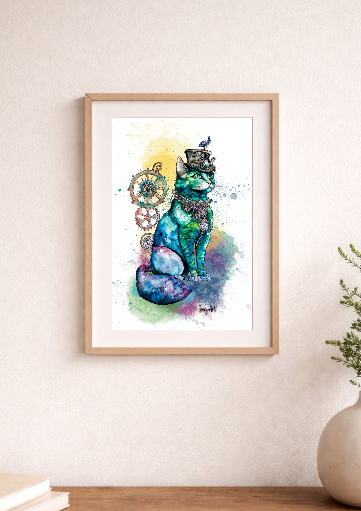 Kitty the Cat - Fine Art Print